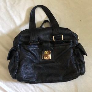 Marc by Marc Jacobs black leather handbag